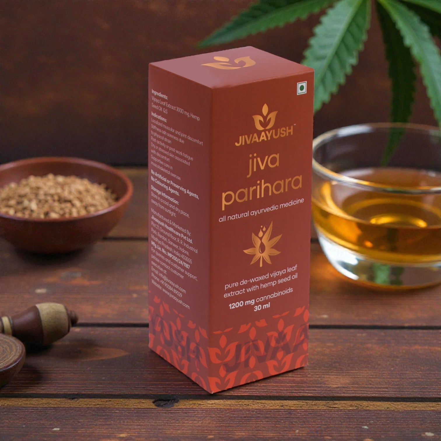 Jiva Parihara: Targeted Hemp-Based Relief Oil