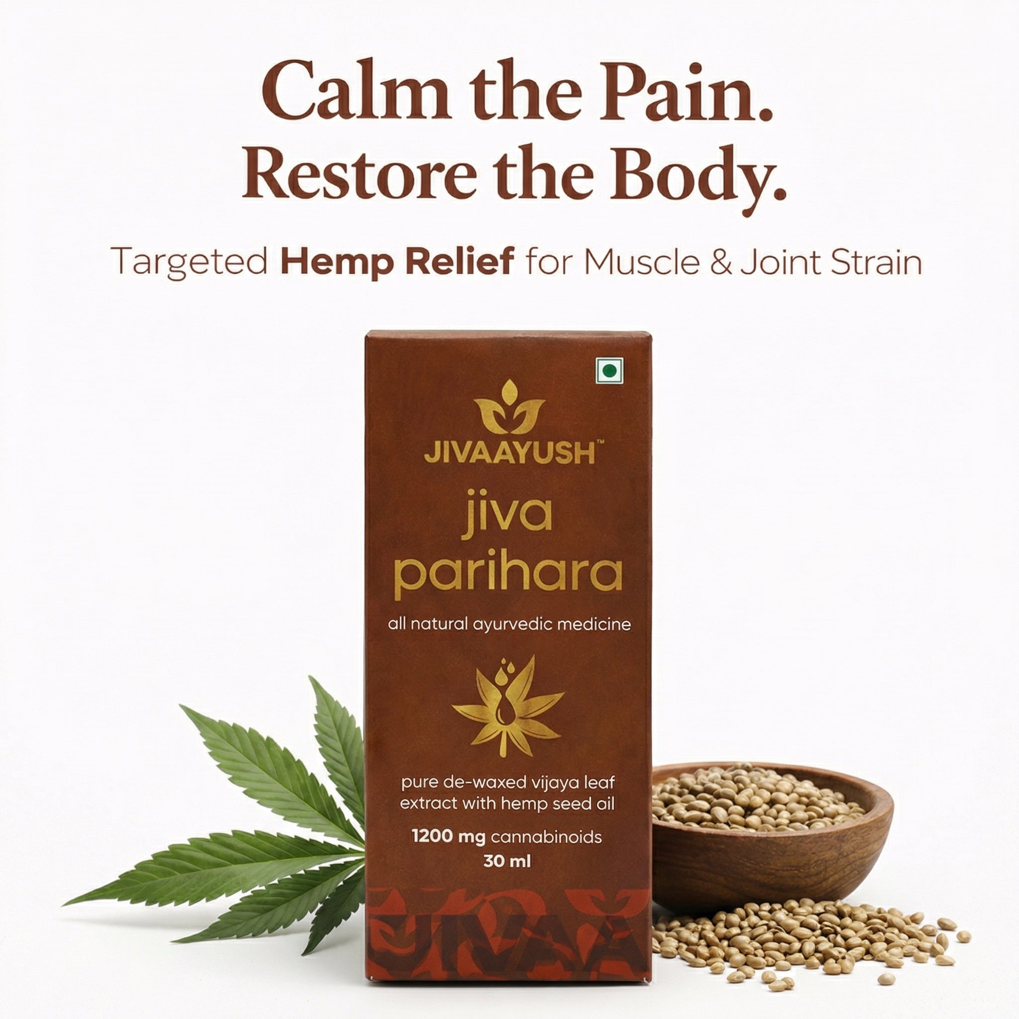 Jiva Parihara: Targeted Hemp-Based Relief Oil